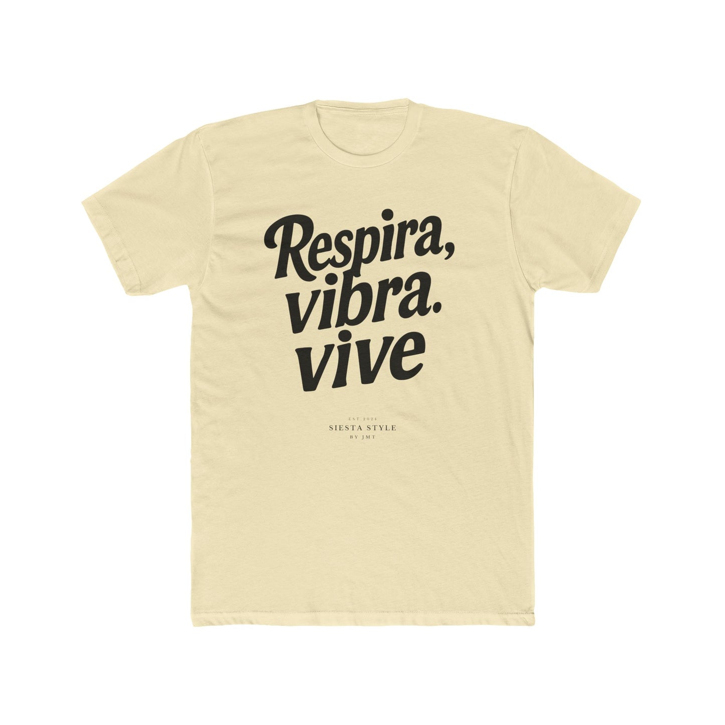 T-Shirt Crew Tee - Respira, vibra. vive