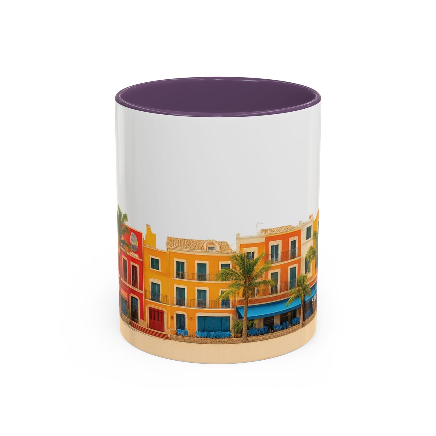 Kaffeetasse im mediterranen Stil – Spanien-Reisegeschenk