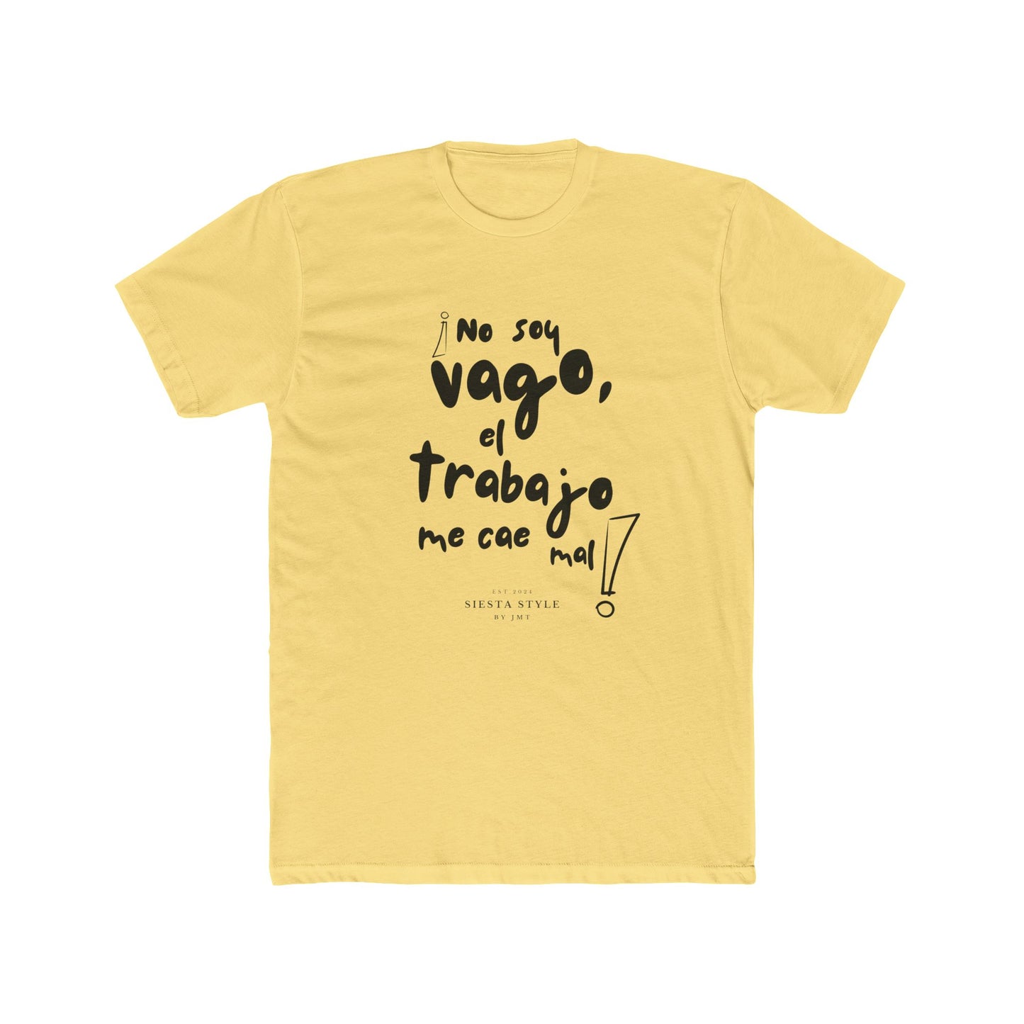 T-Shirt Rundhals – Ich bin nicht faul, ich kann Arbeit einfach nicht leiden!