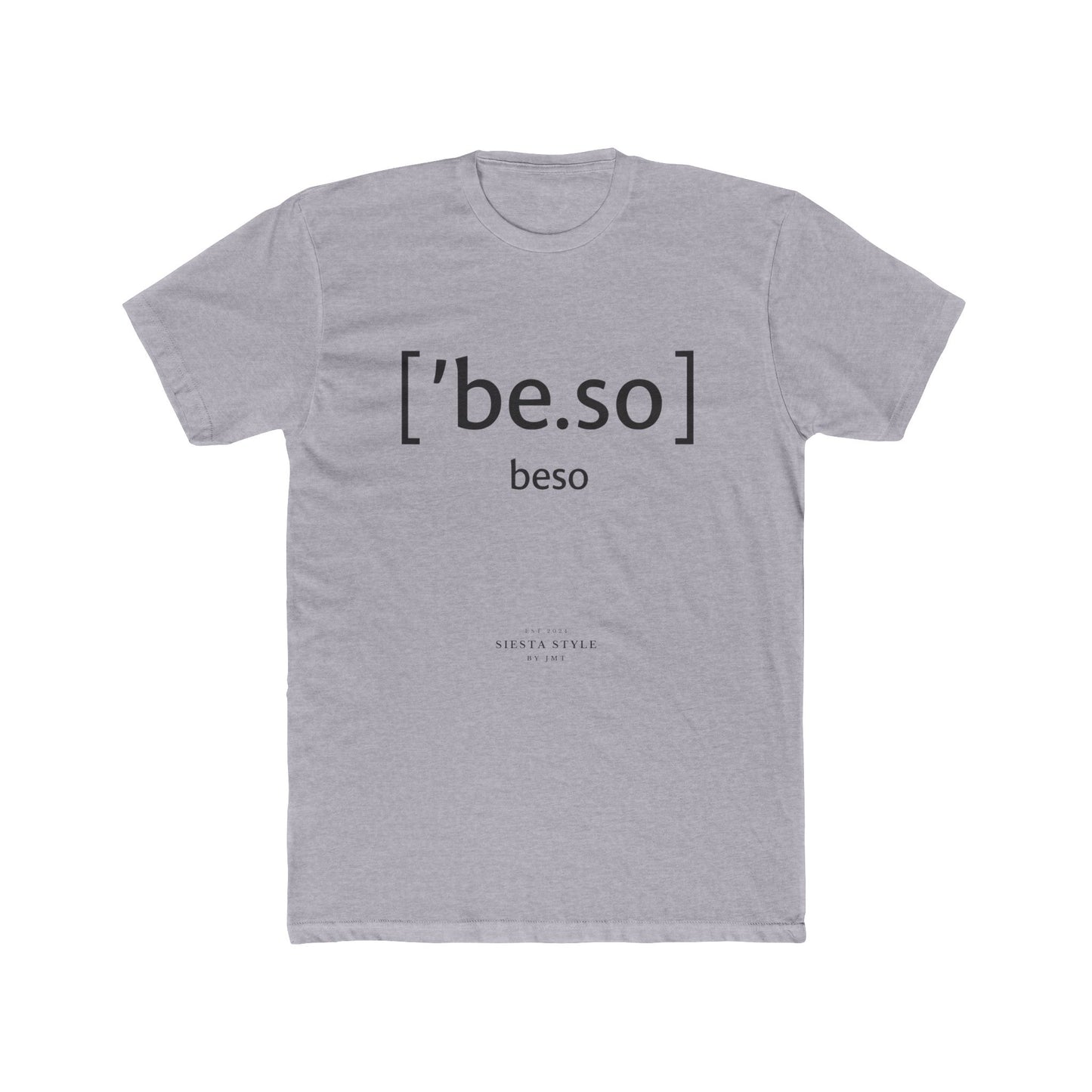 T-Shirt Crew Tee - beso_DTG Print