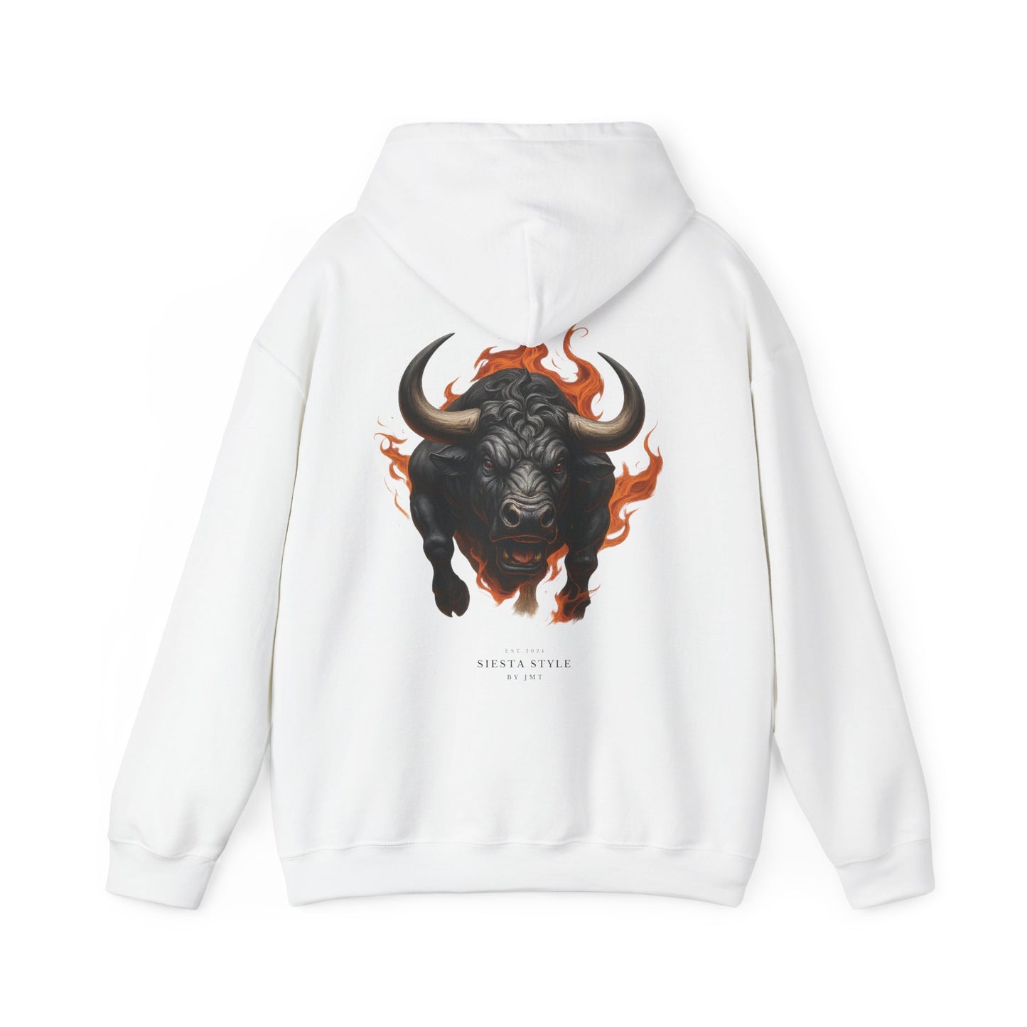 Bad Bull Graphic Unisex Hoodie - Heavy Blend Sweatshirt for Casual Style