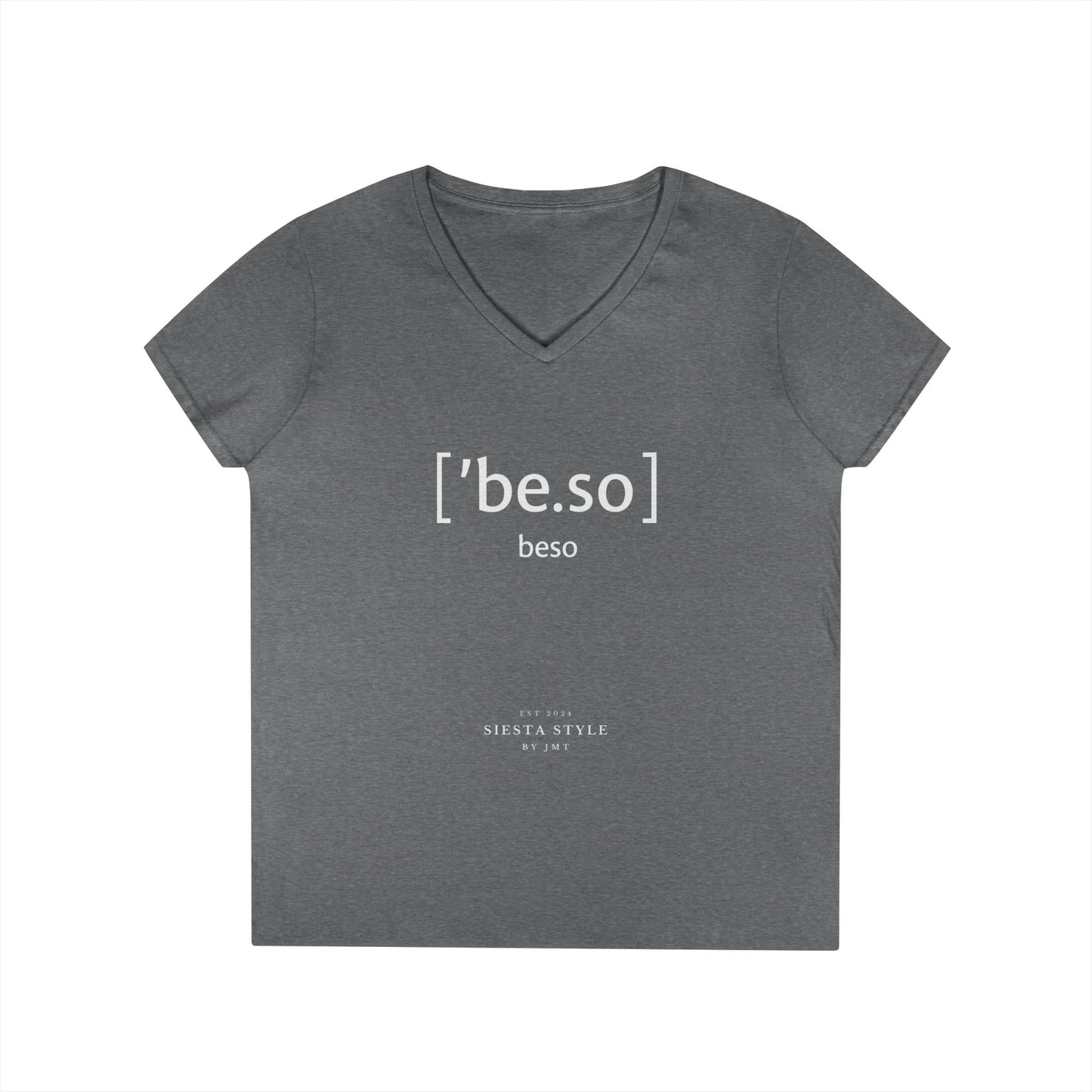 Tshirt V - Tee - beso (Kiss)