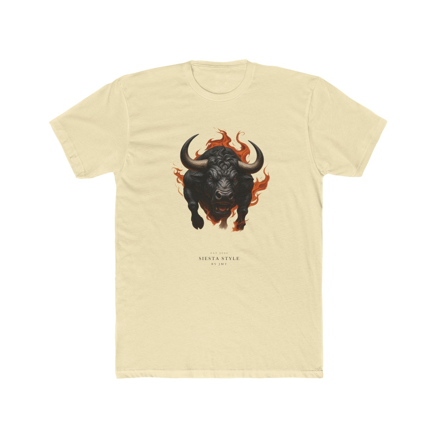 Bad Bull - Tshirt - Unisex Cotton Crew Tee | Siesta Style