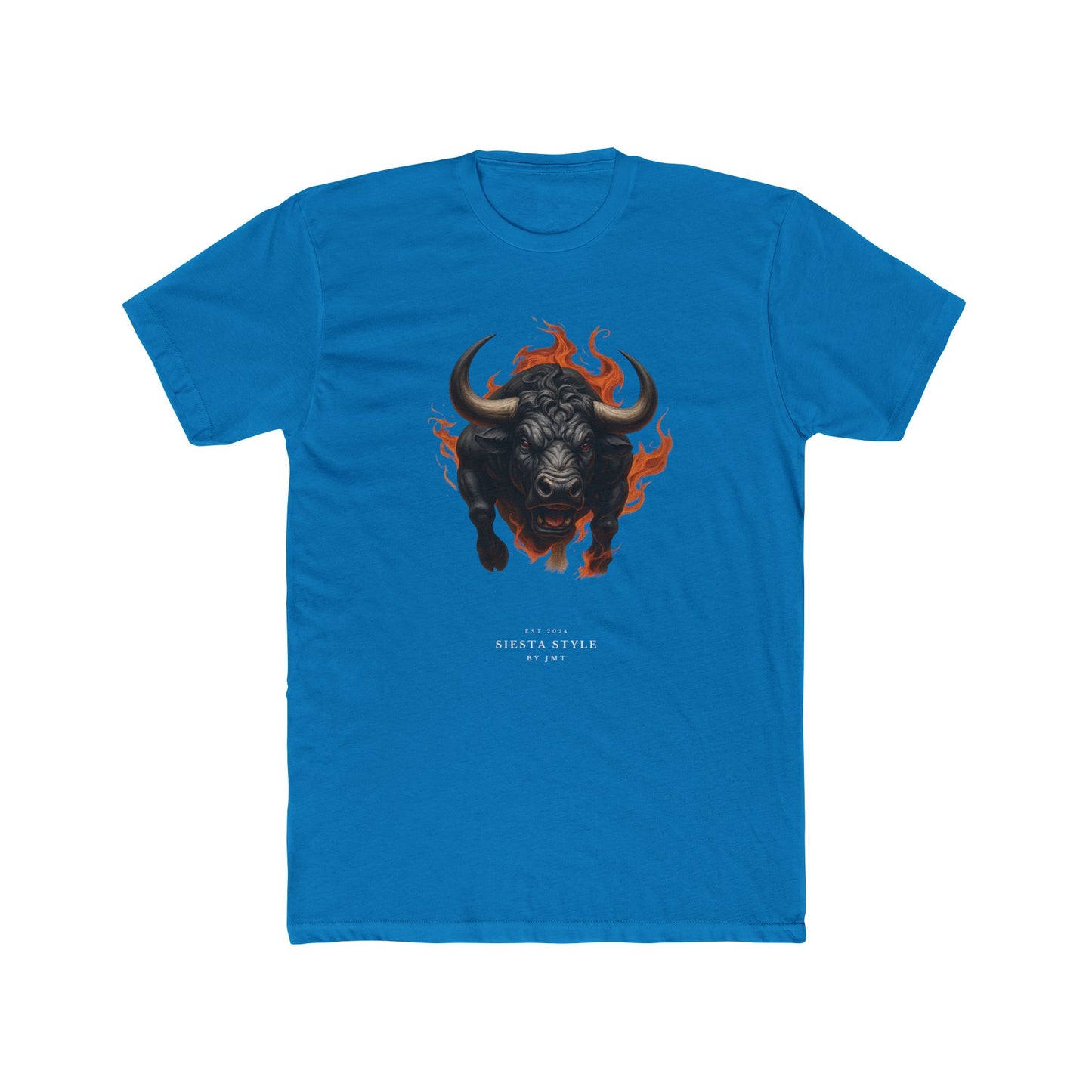 Bad Bull - Tshirt - Unisex Cotton Crew Tee | Siesta Style