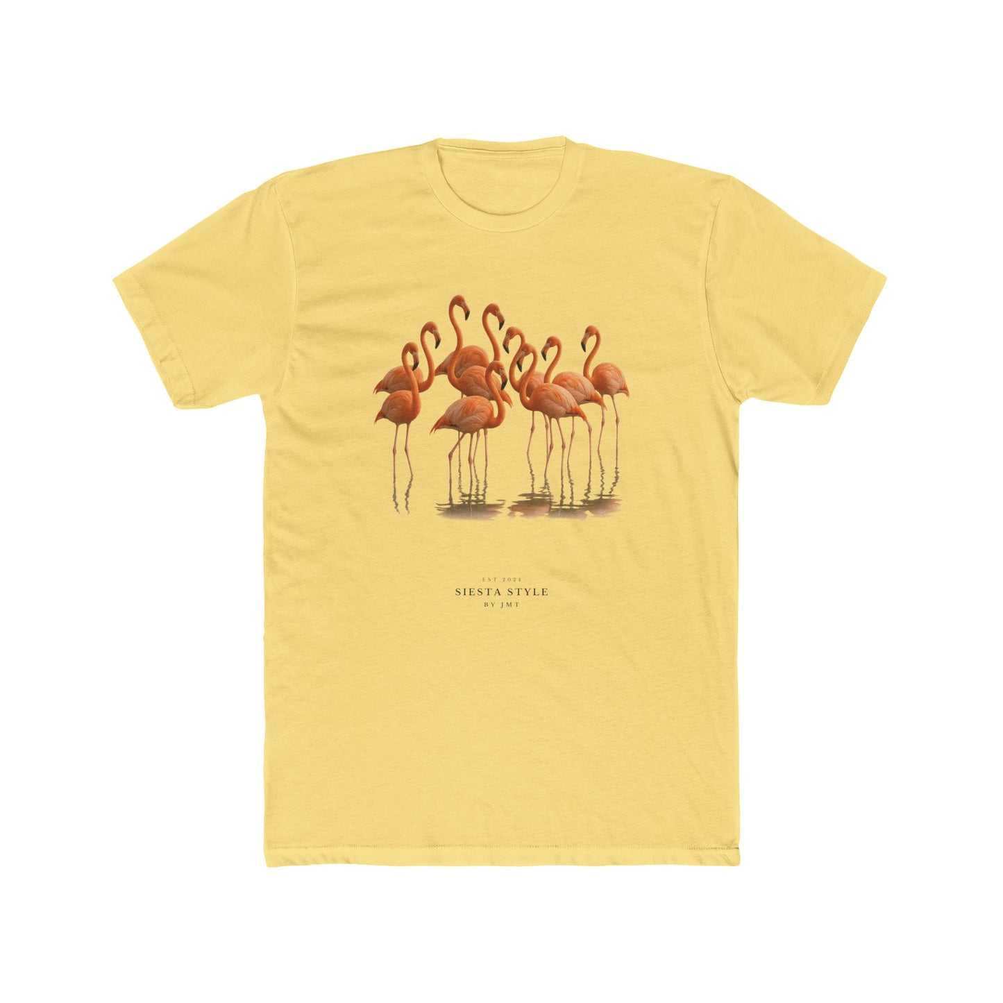 Flamingo T-Shirt by Siesta-Style – Unisex Cotton Tee with a Fierce Design