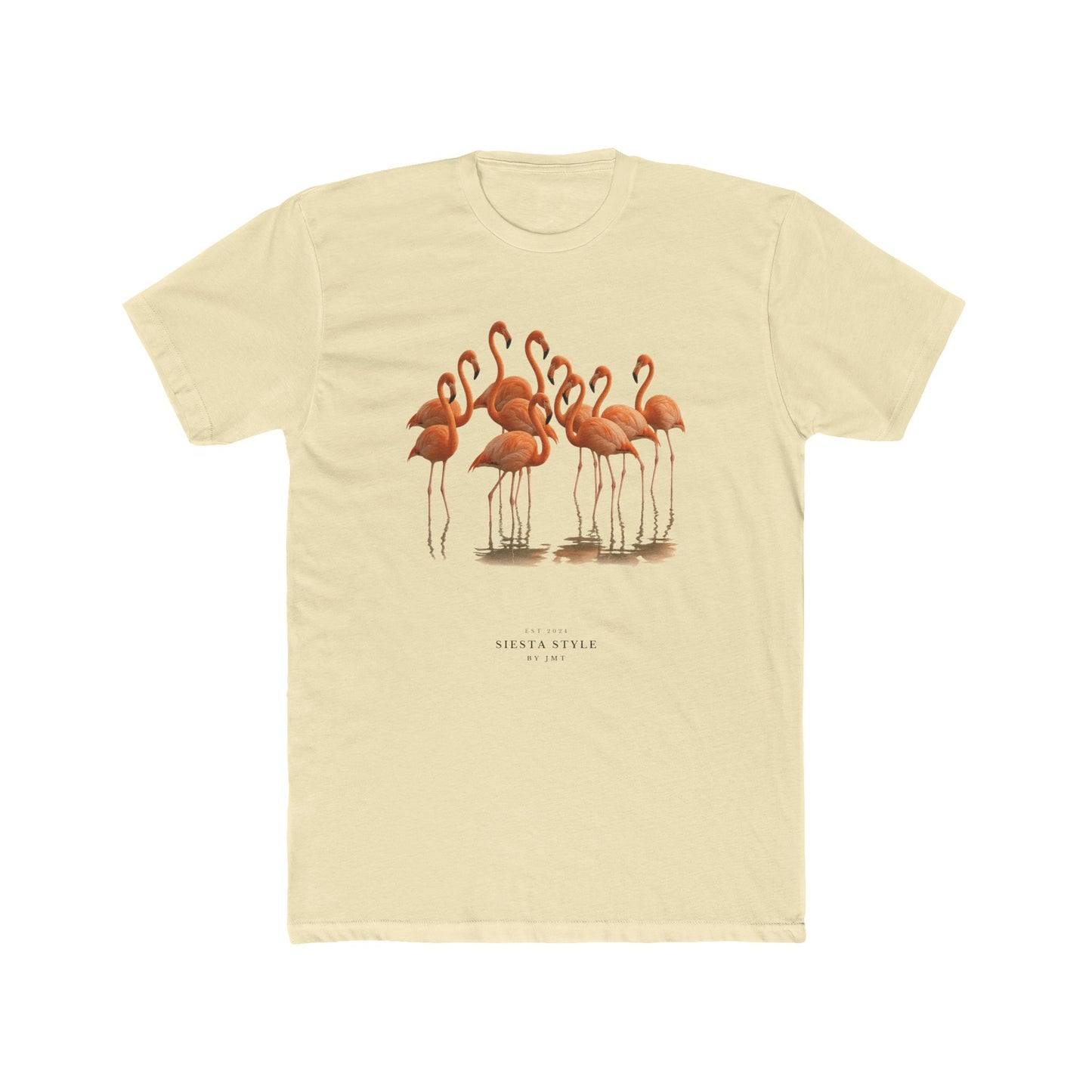 Flamingo T-Shirt by Siesta-Style – Unisex Cotton Tee with a Fierce Design