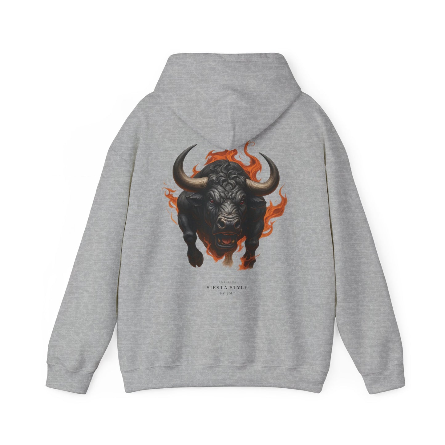 Bad Bull Graphic Unisex Hoodie - Heavy Blend Sweatshirt for Casual Style