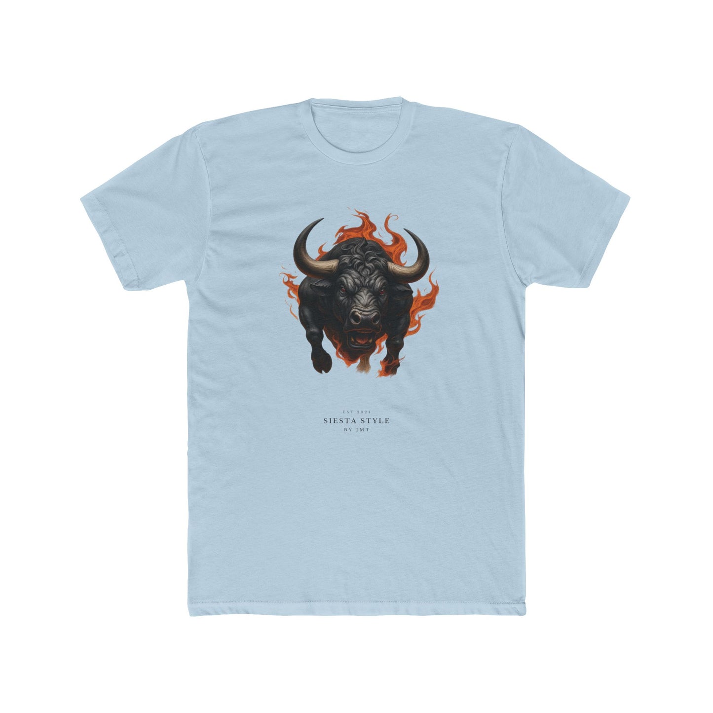 Bad Bull - Tshirt - Unisex Cotton Crew Tee | Siesta Style