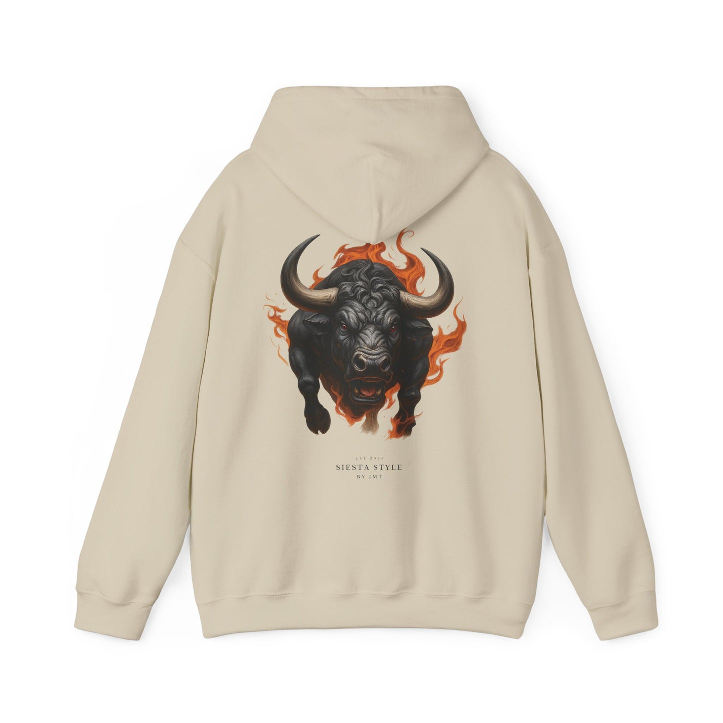Bad Bull Graphic Unisex Hoodie - Heavy Blend Sweatshirt for Casual Style