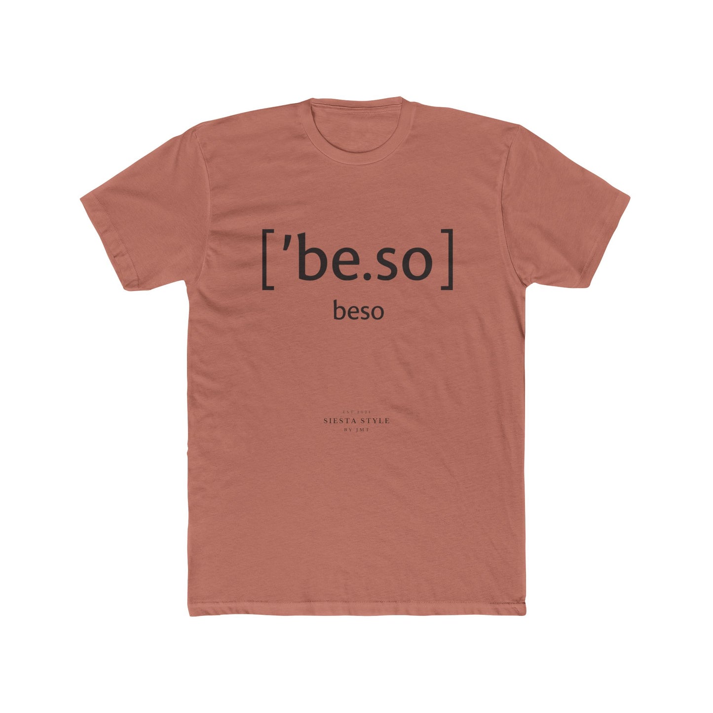 T-Shirt Crew Tee - beso_DTG Print