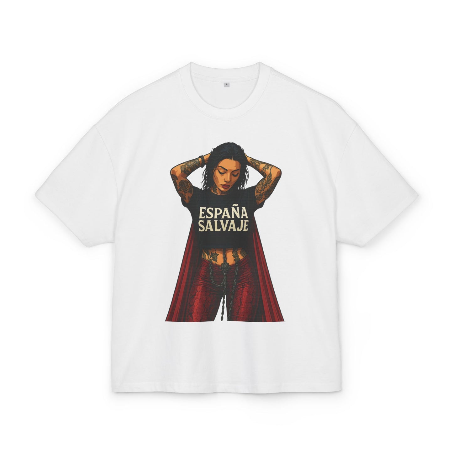 Unisex Ultra Heavy Cotton Box Tee - España Salvaje_DTG Print
