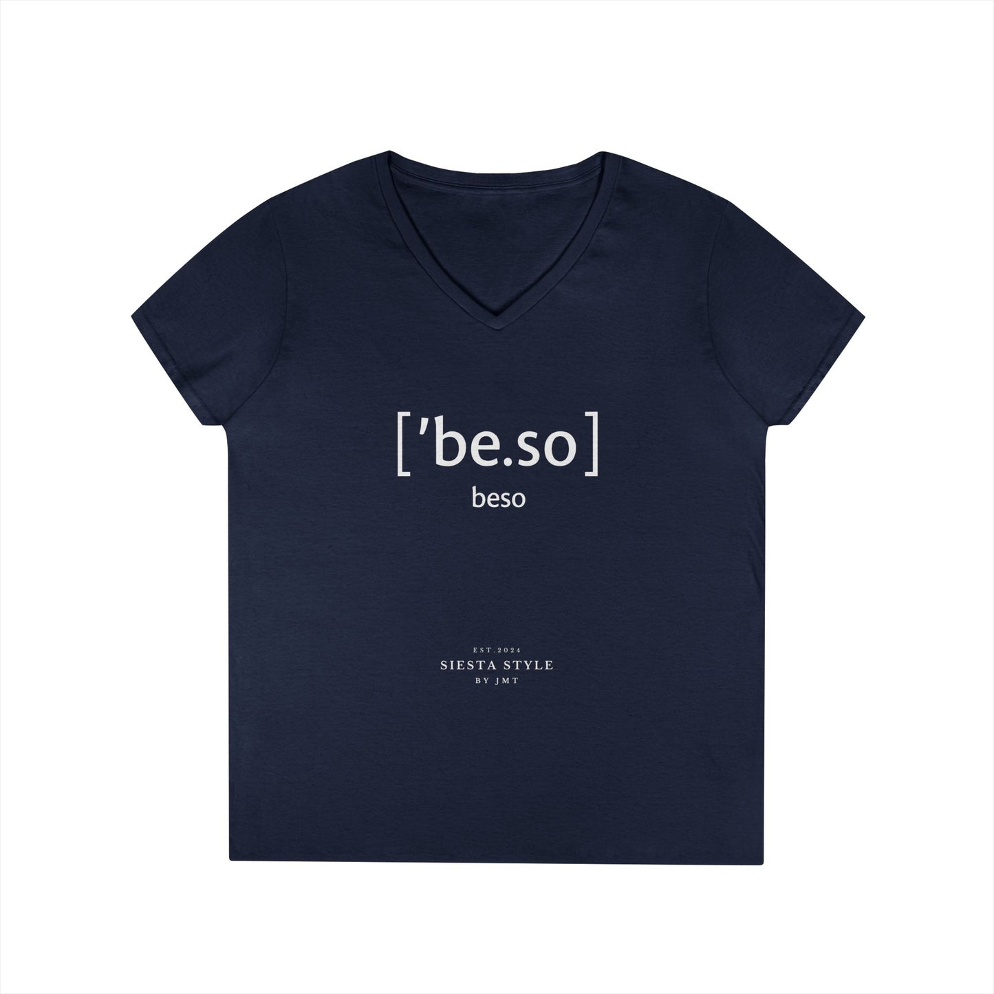 Tshirt V - Tee - beso (Kiss)