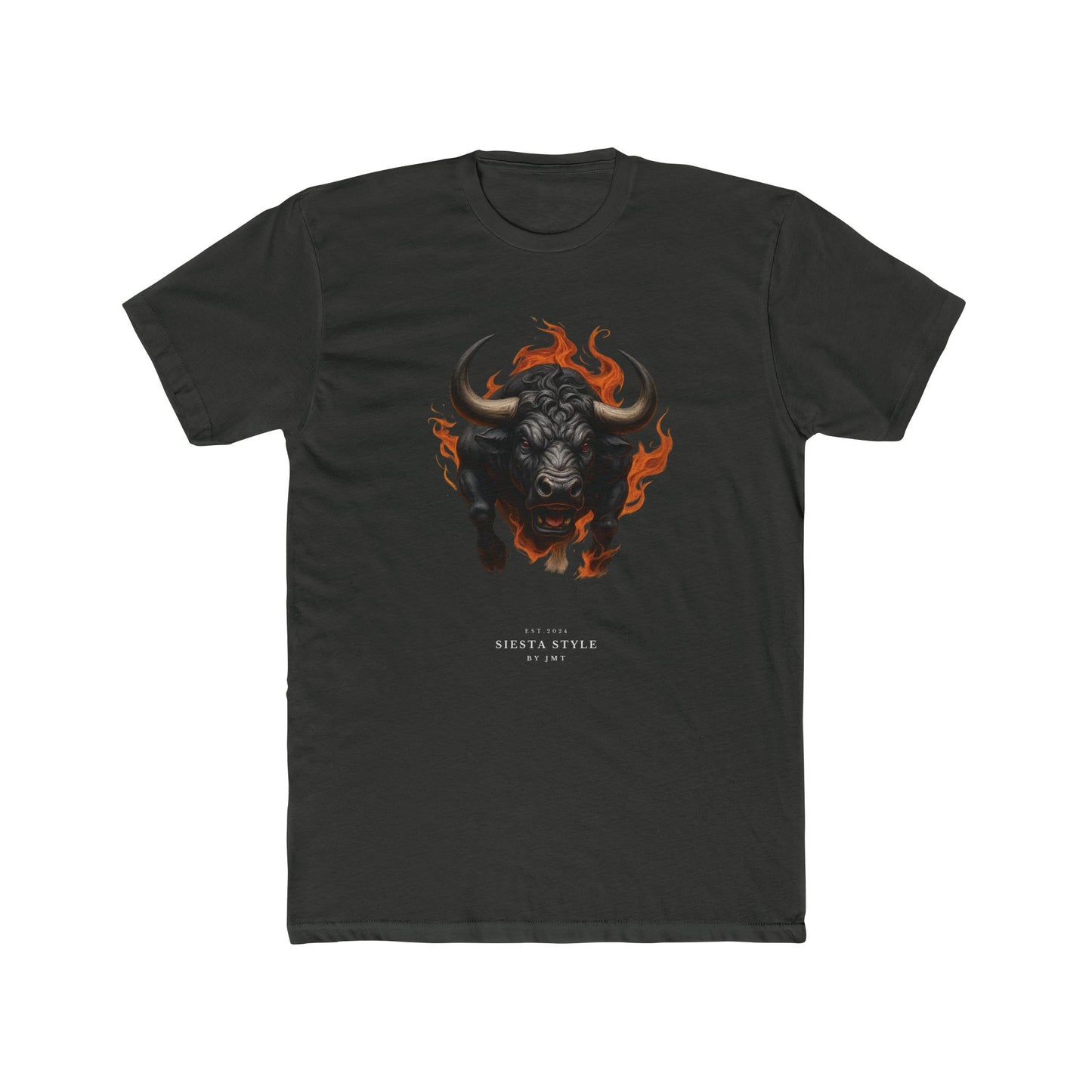 Bad Bull - Tshirt - Unisex Cotton Crew Tee | Siesta Style