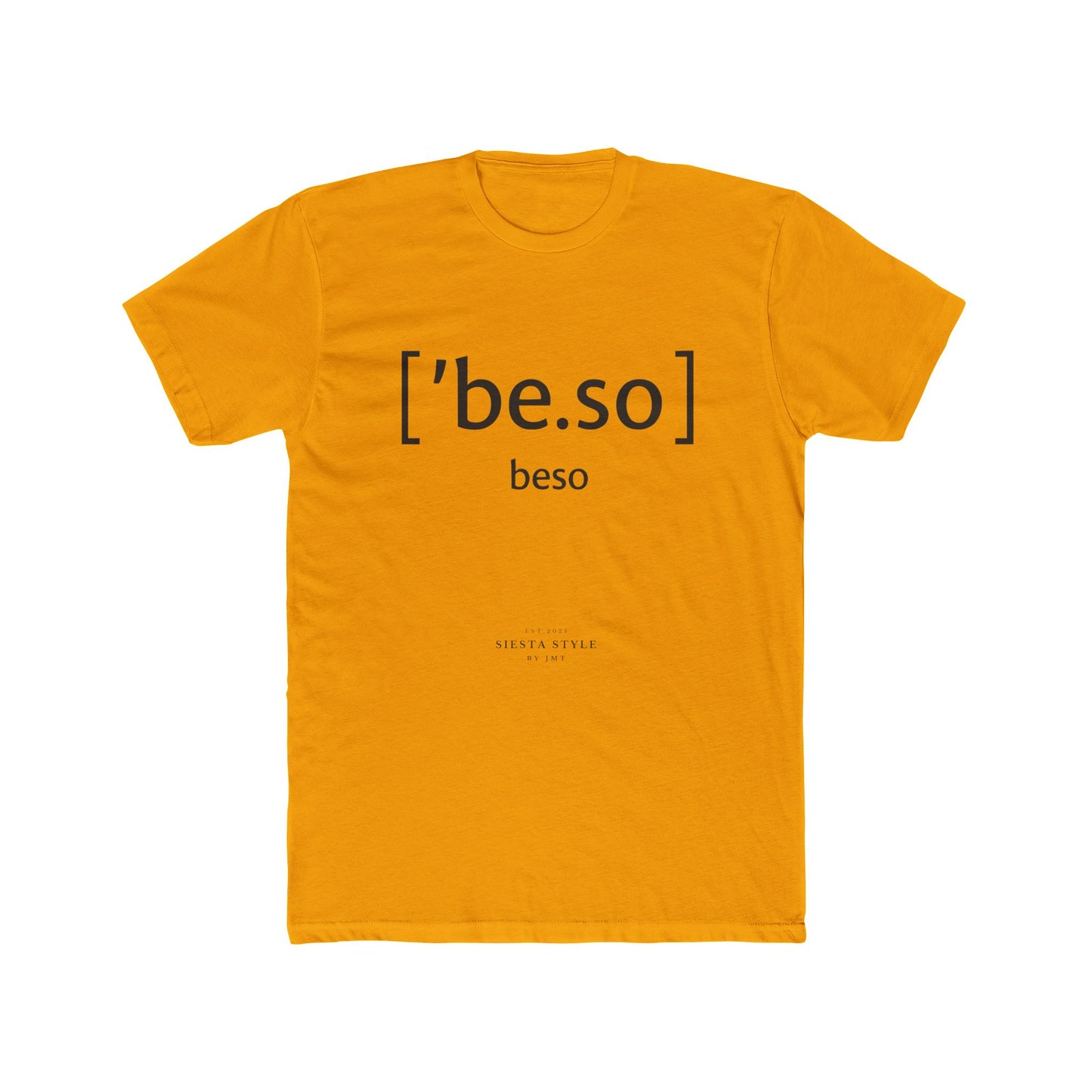 T-Shirt Crew Tee - beso_DTG Print