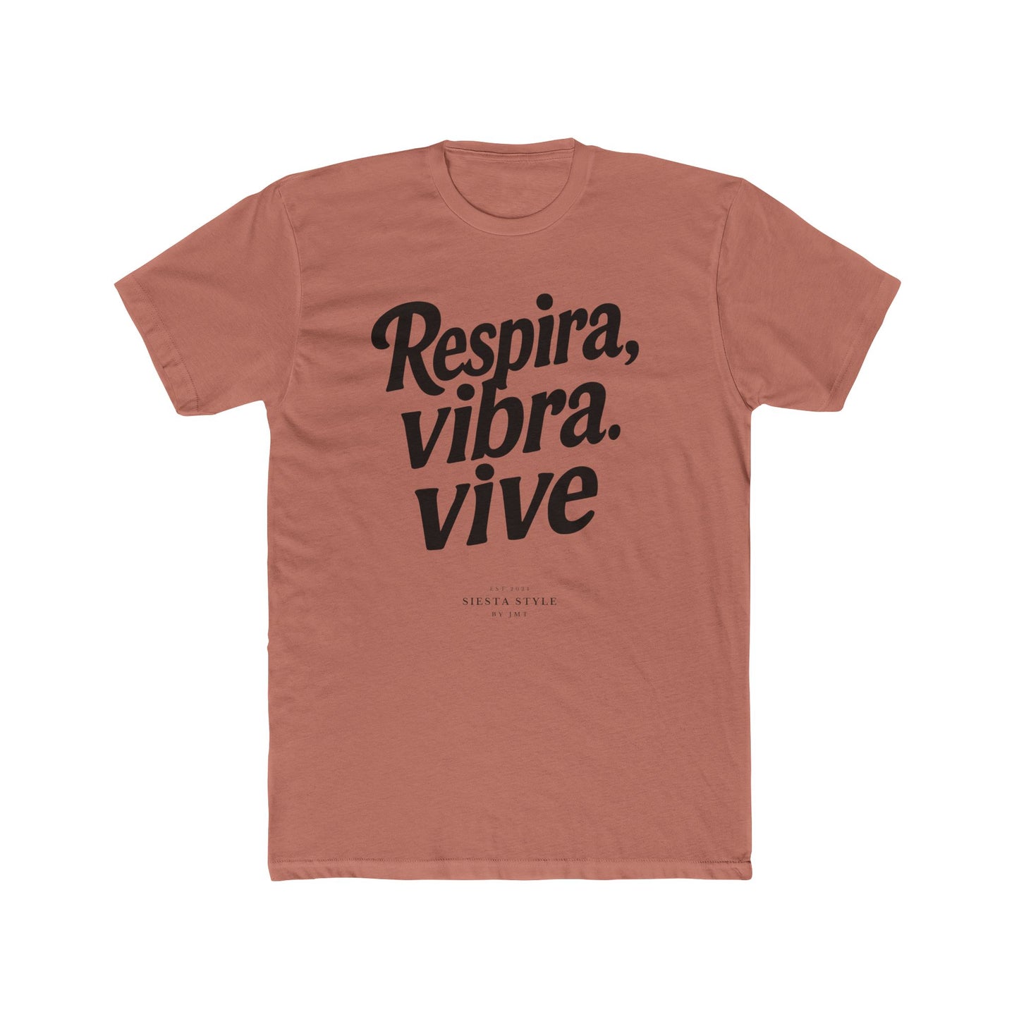 T-Shirt Crew Tee - Respira, vibra. vive