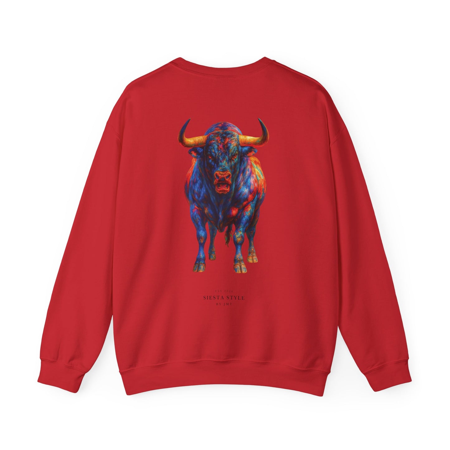 Crewneck Sweatshirt - Color Bold Bull