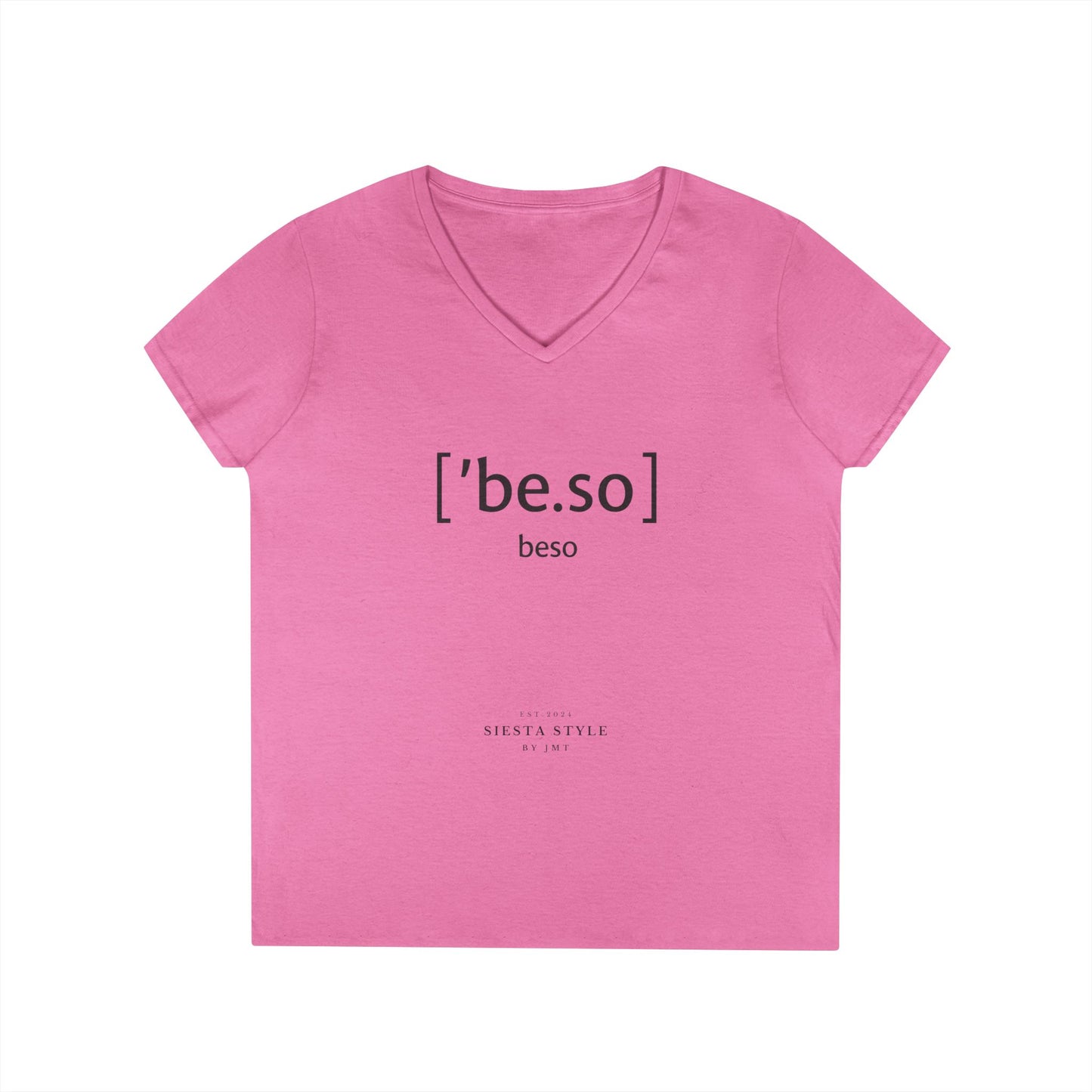 Tshirt V - Tee - beso (Kiss)
