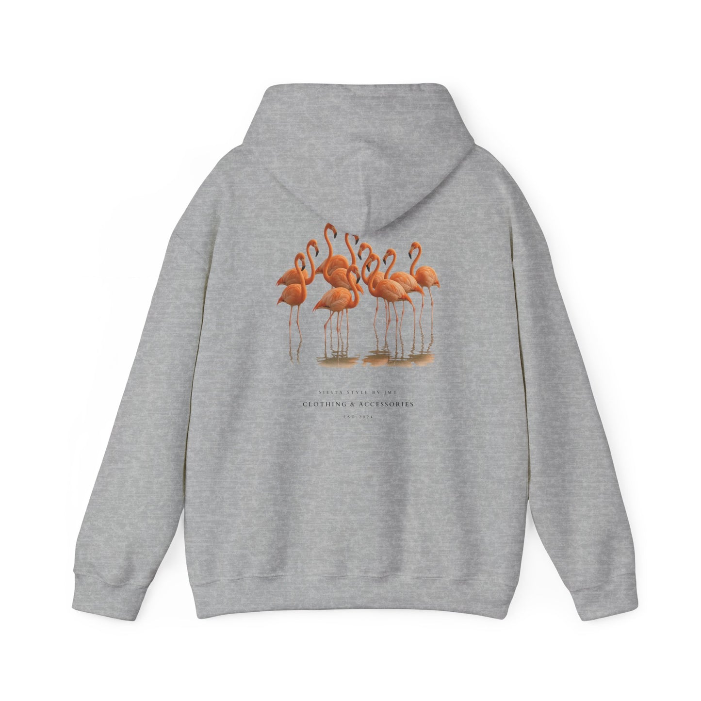 Flamingo Graphic Unisex Hoodie - Heavy Blend Sweatshirt for Casual Style
