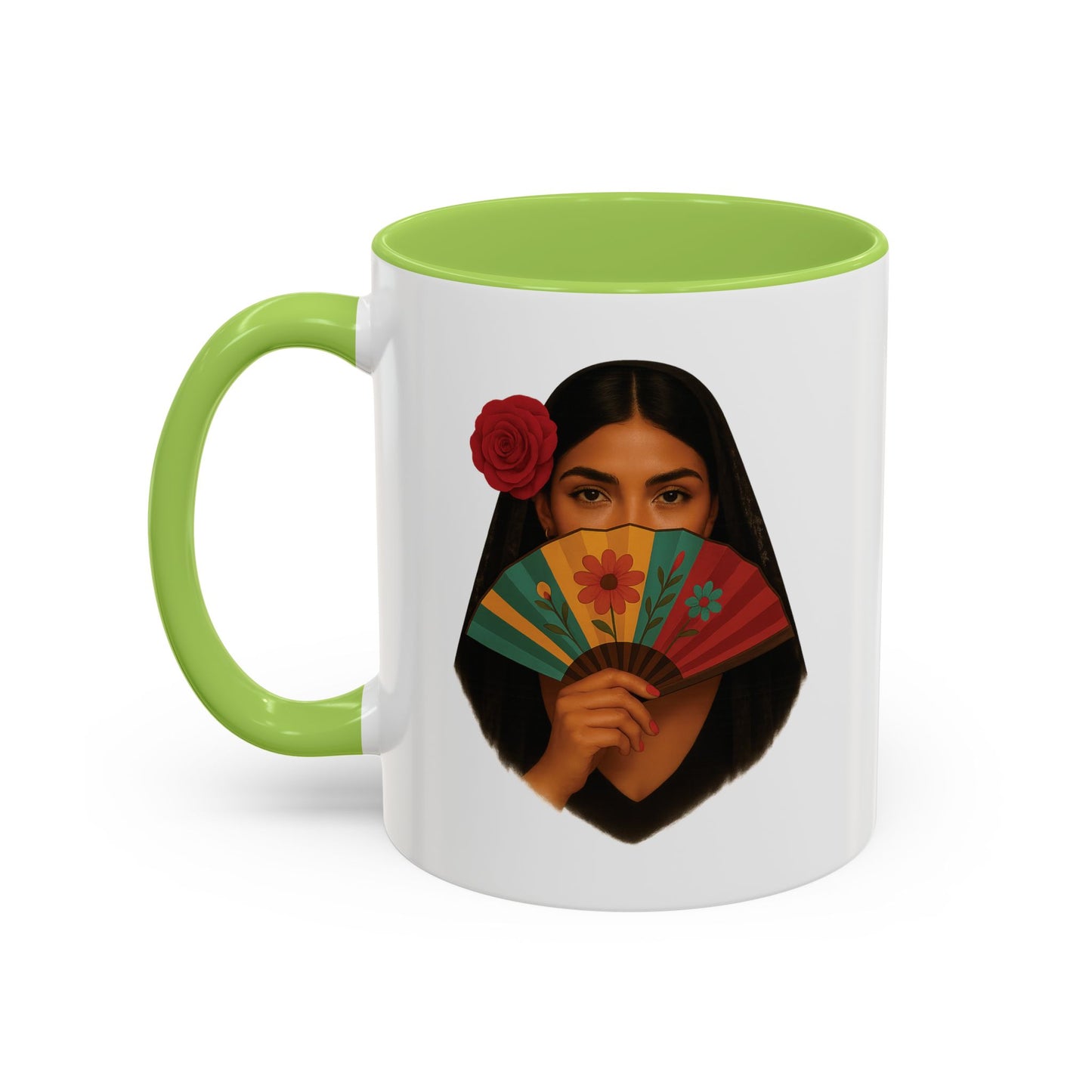 Kaffeetasse mit spanischer Kultur – Kulturelles Design