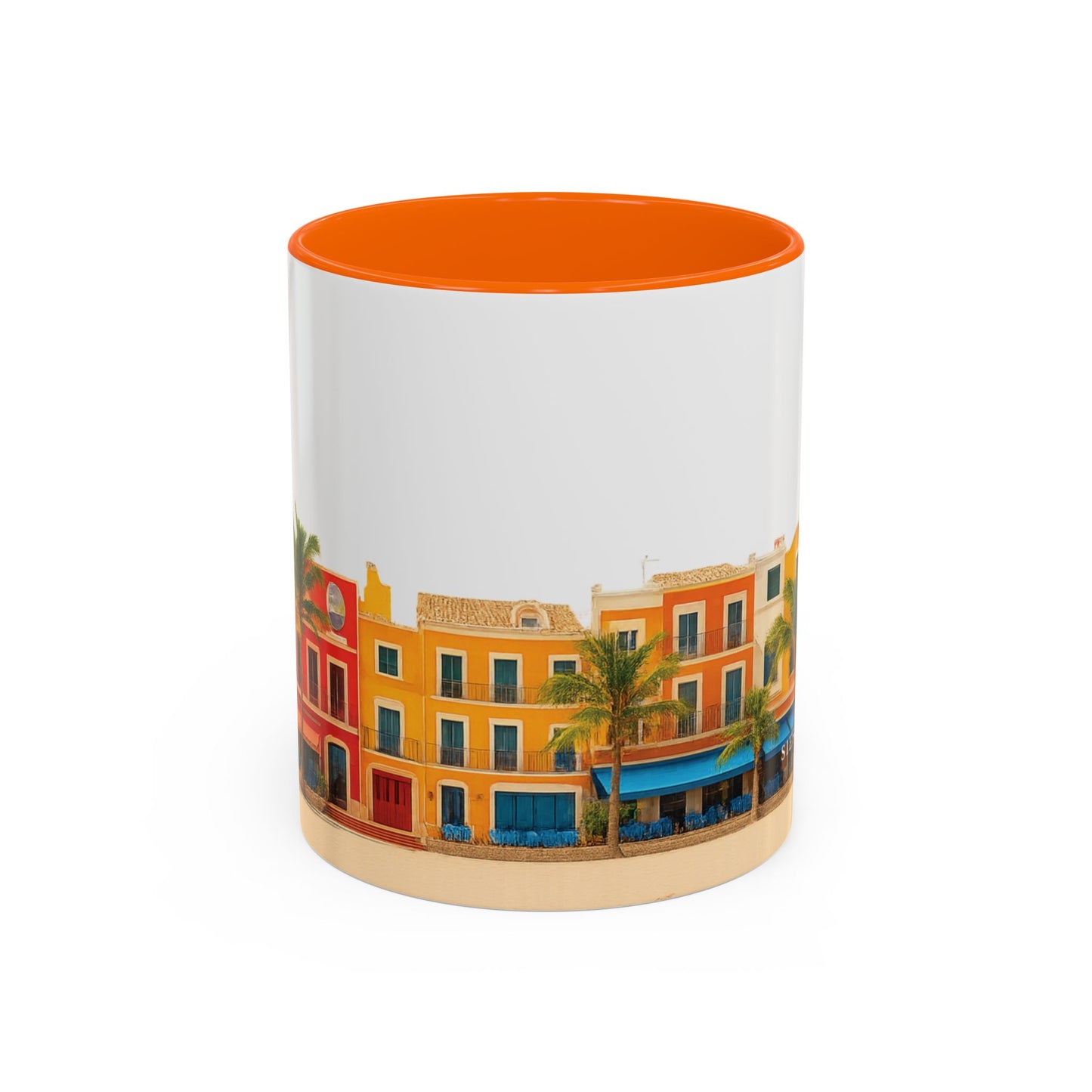 Kaffeetasse im mediterranen Stil – Spanien-Reisegeschenk
