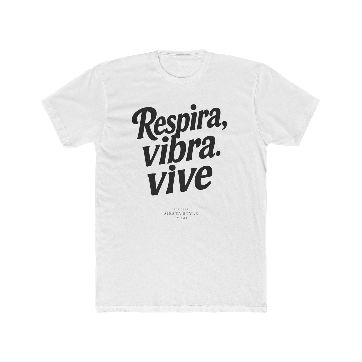 T-Shirt Crew Tee - Respira, vibra. vive