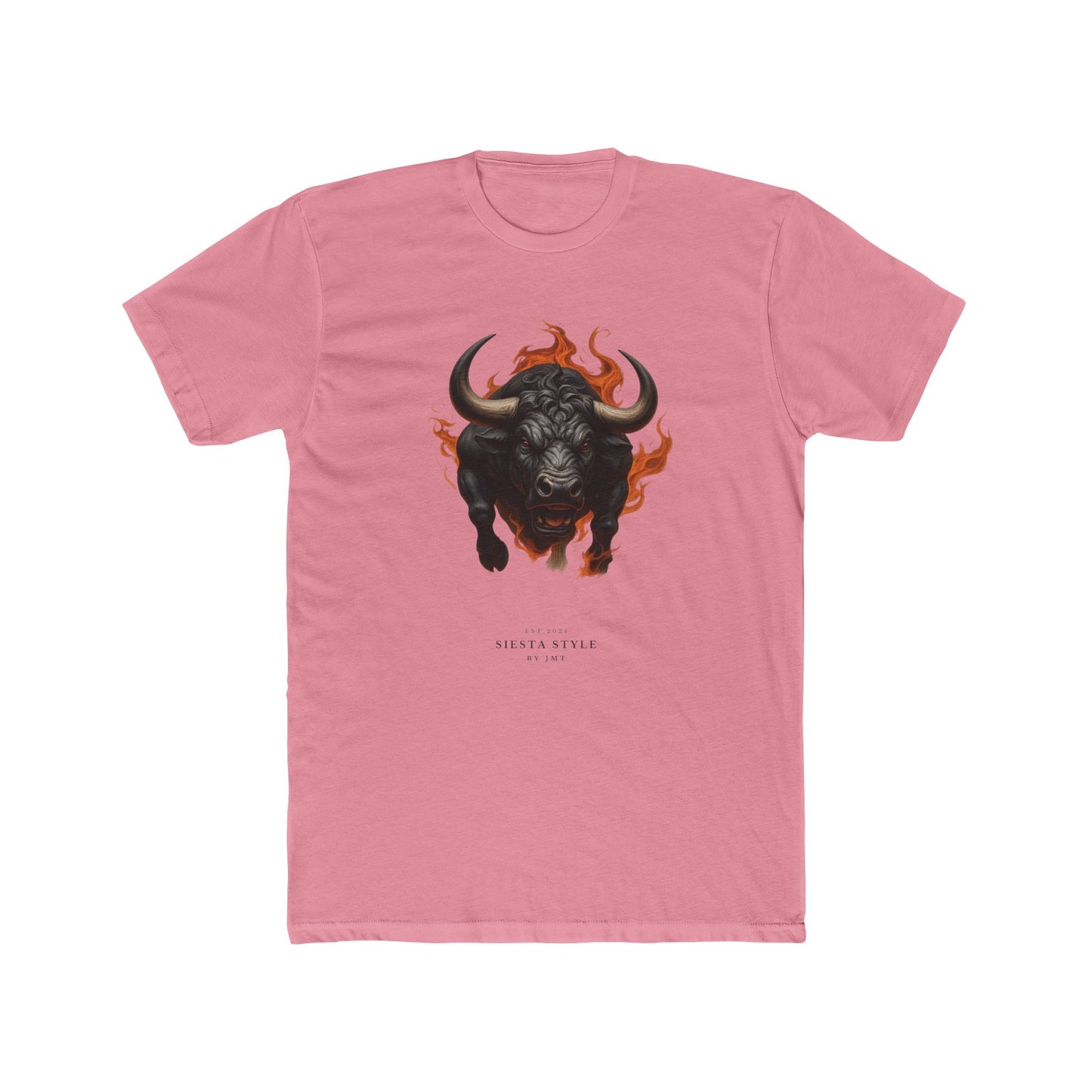 Bad Bull - Tshirt - Unisex Cotton Crew Tee | Siesta Style