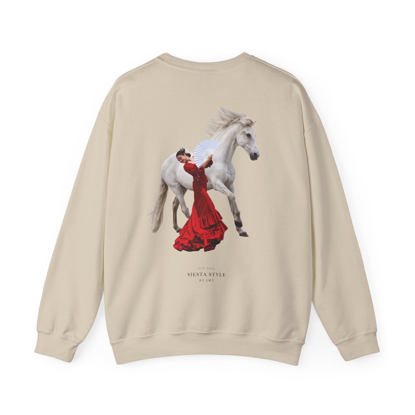 Crewneck Sweatshirt - Horse and Dancer