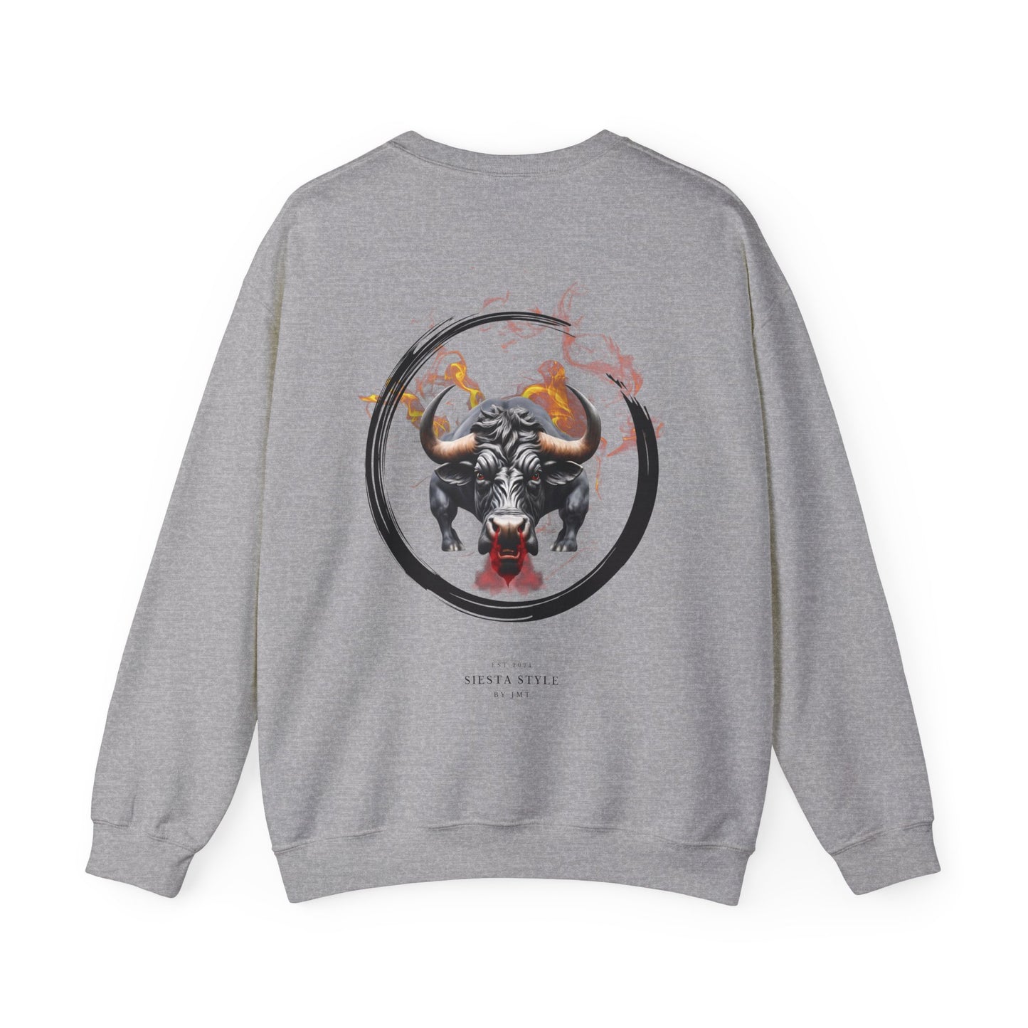 Bold Bull Crewneck Sweatshirt – Wear the Spirit of Spain with Style
