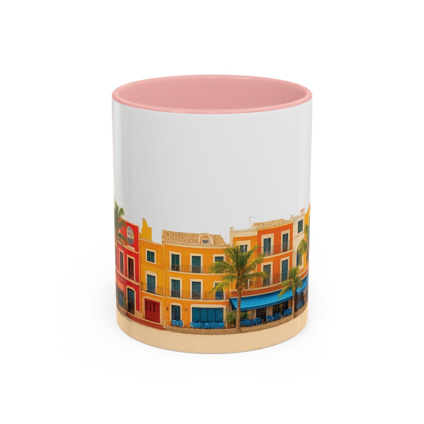 Kaffeetasse im mediterranen Stil – Spanien-Reisegeschenk 