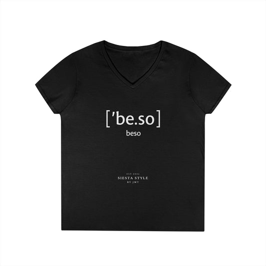 Tshirt V - Tee  - beso (Kiss)