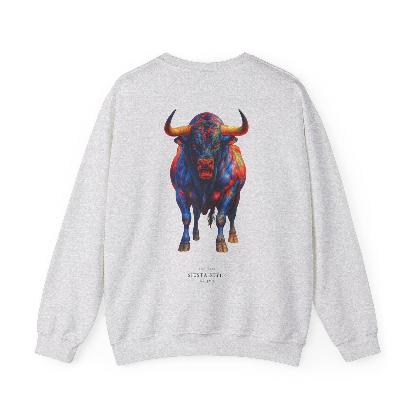 Sweatshirt mit Rundhalsausschnitt – Farbe: Bold Bull