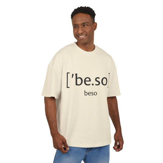 Unisex Ultra Heavy Cotton Box Tee - beso_DTG Print