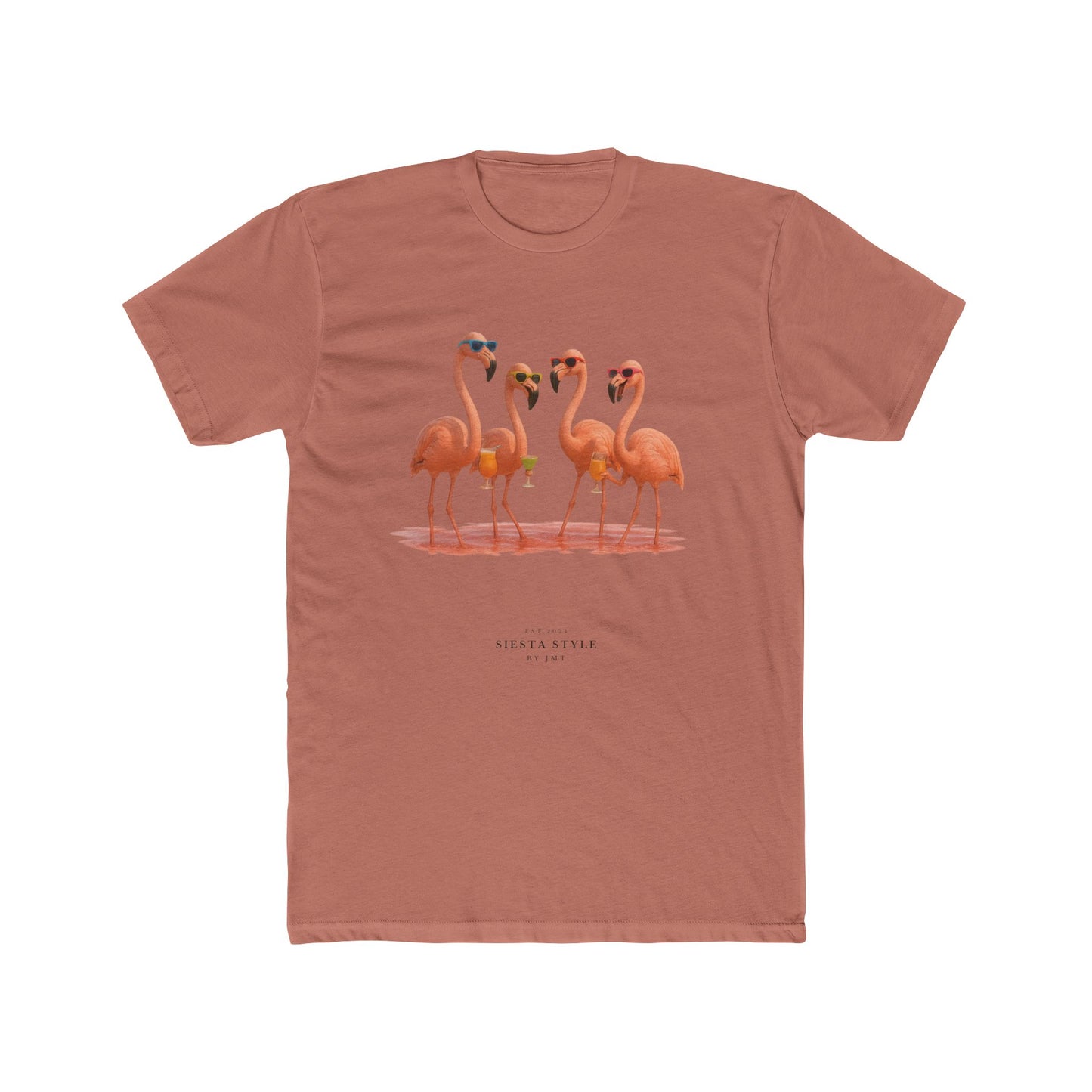"Flamingo T-Shirt for Women & Men – Fun Summer Unisex Tee | Siesta Style"