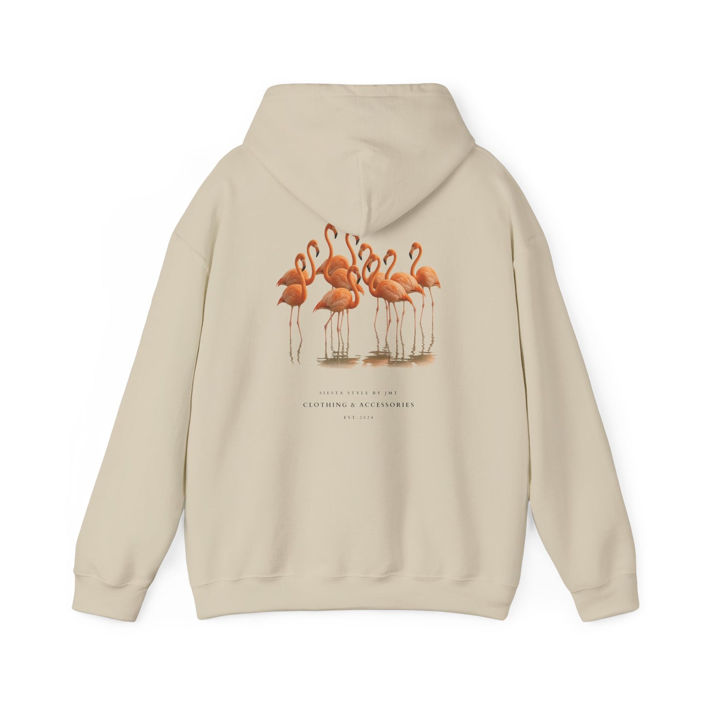 Flamingo Graphic Unisex Hoodie - Heavy Blend Sweatshirt for Casual Style