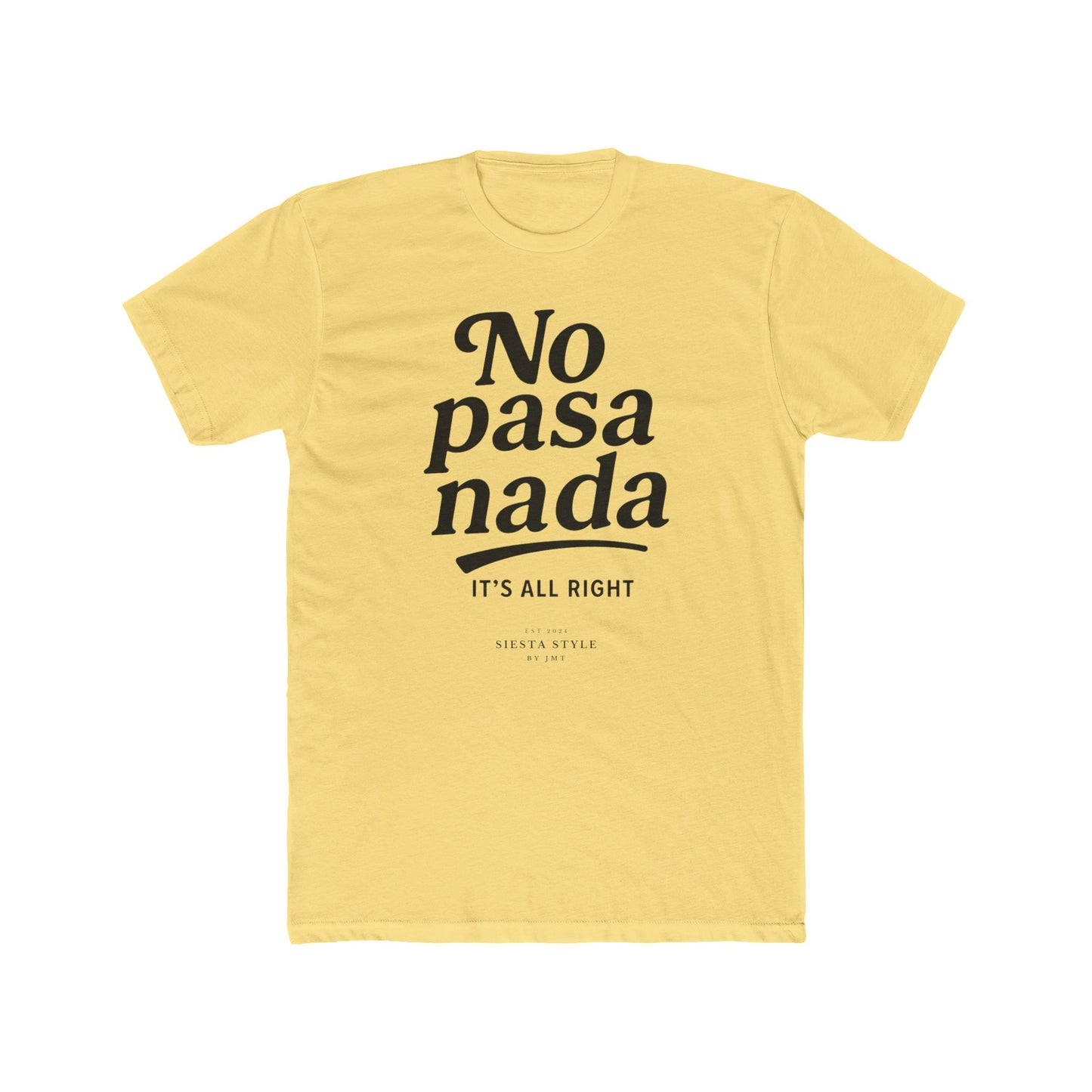 T-Shirt Rundhals - No pasa nada