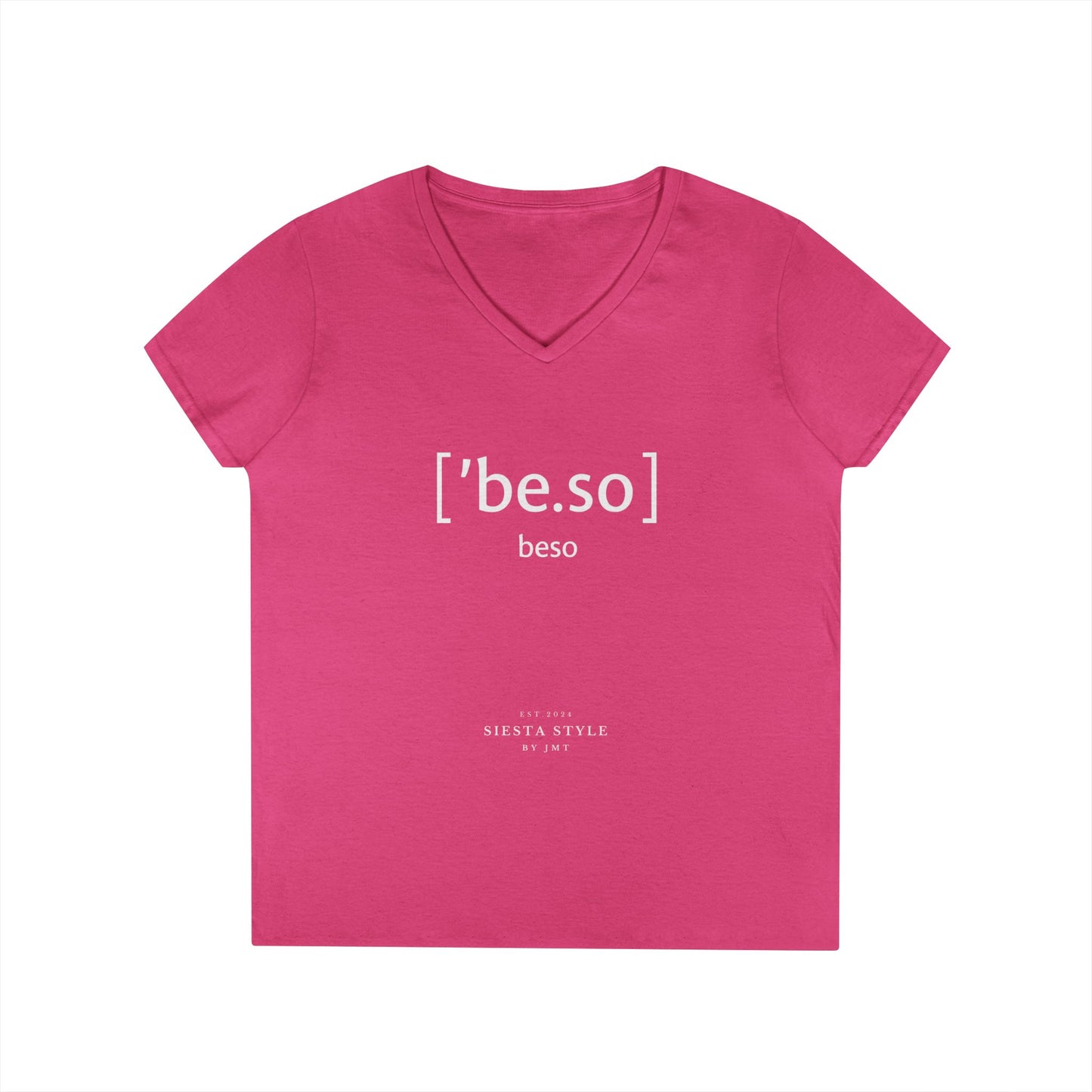 Tshirt V - Tee  - beso (Kiss)