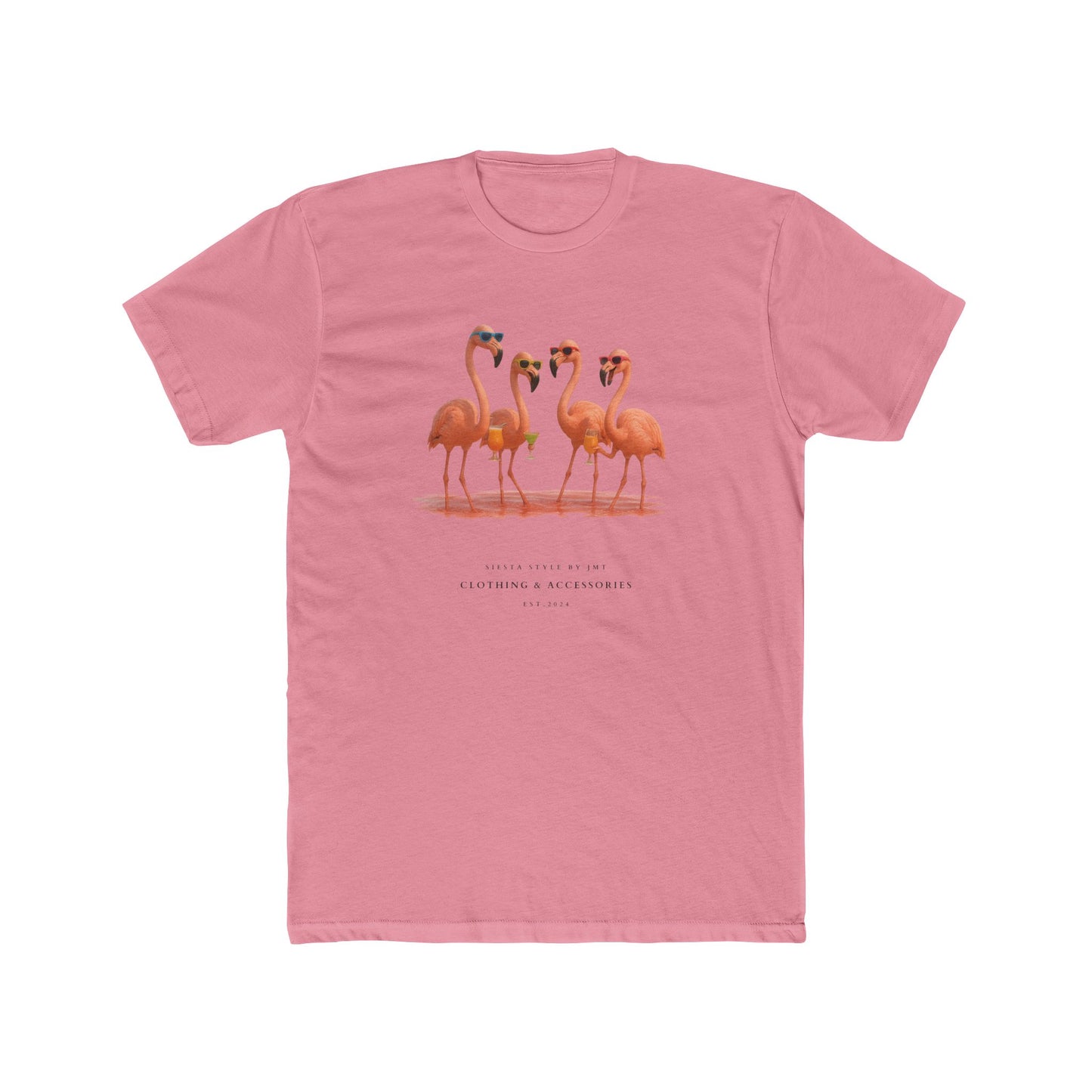 "Flamingo T-Shirt for Women & Men – Fun Summer Unisex Tee | Siesta Style"