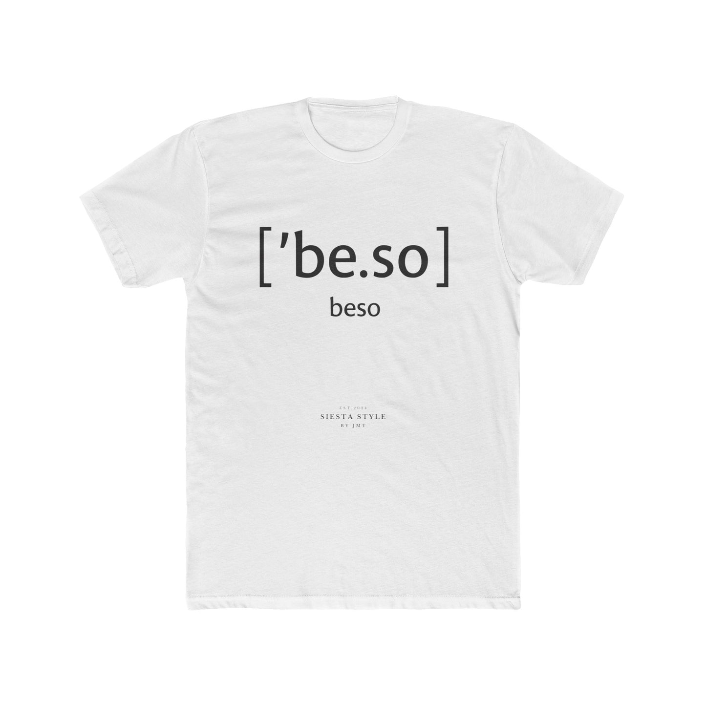 T-Shirt Crew Tee – Kuss_DTG-Druck
