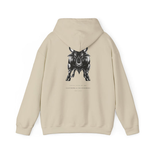 Bad Bull Graphic Unisex Hoodie - Heavy Blend Sweatshirt for Casual Style