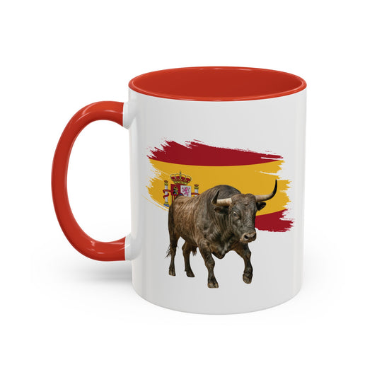 Kaffeetasse mit spanischer Kultur – Stier-Design