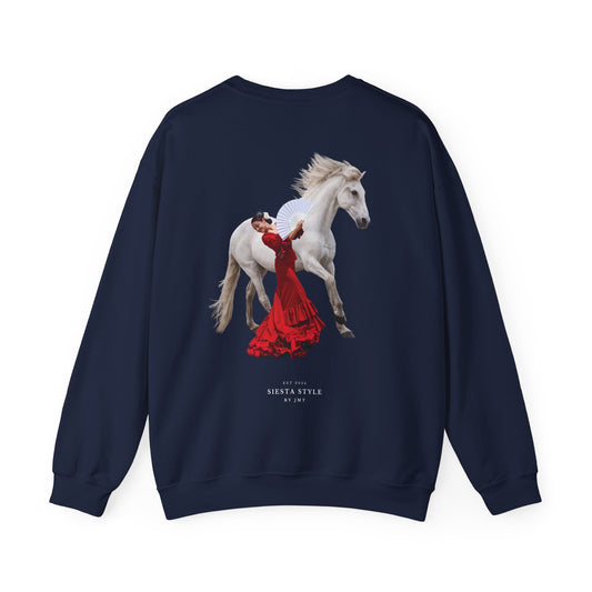 Crewneck Sweatshirt - Horse and Dancer