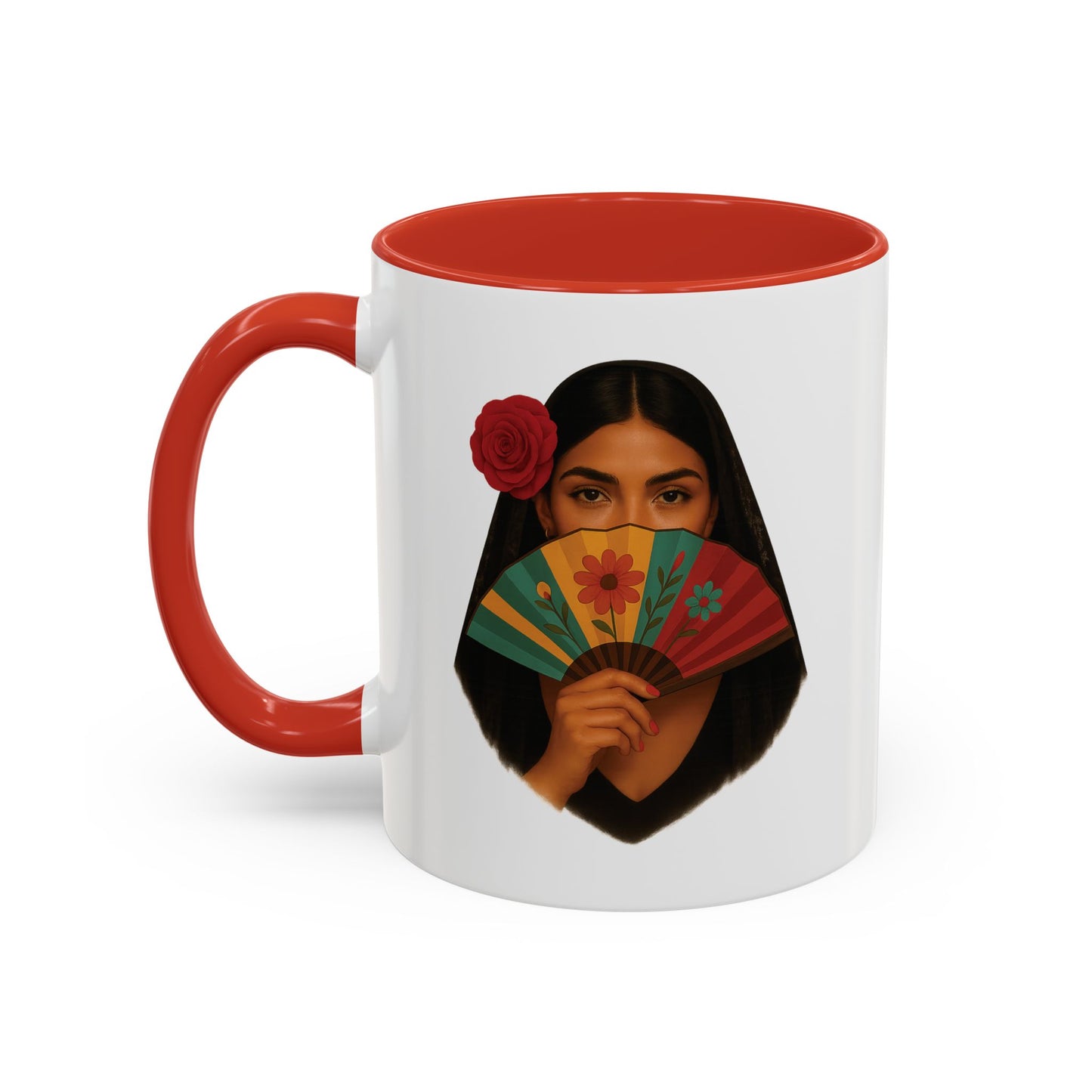 Kaffeetasse mit spanischer Kultur – Kulturelles Design