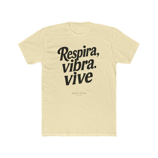 T-Shirt Crew Tee - Respira, vibra. vive