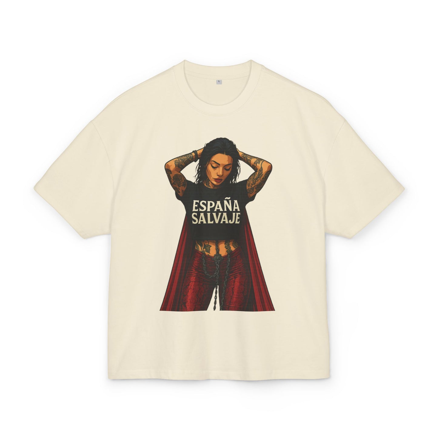 Unisex Ultra Heavy Cotton Box Tee - España Salvaje_DTG Print