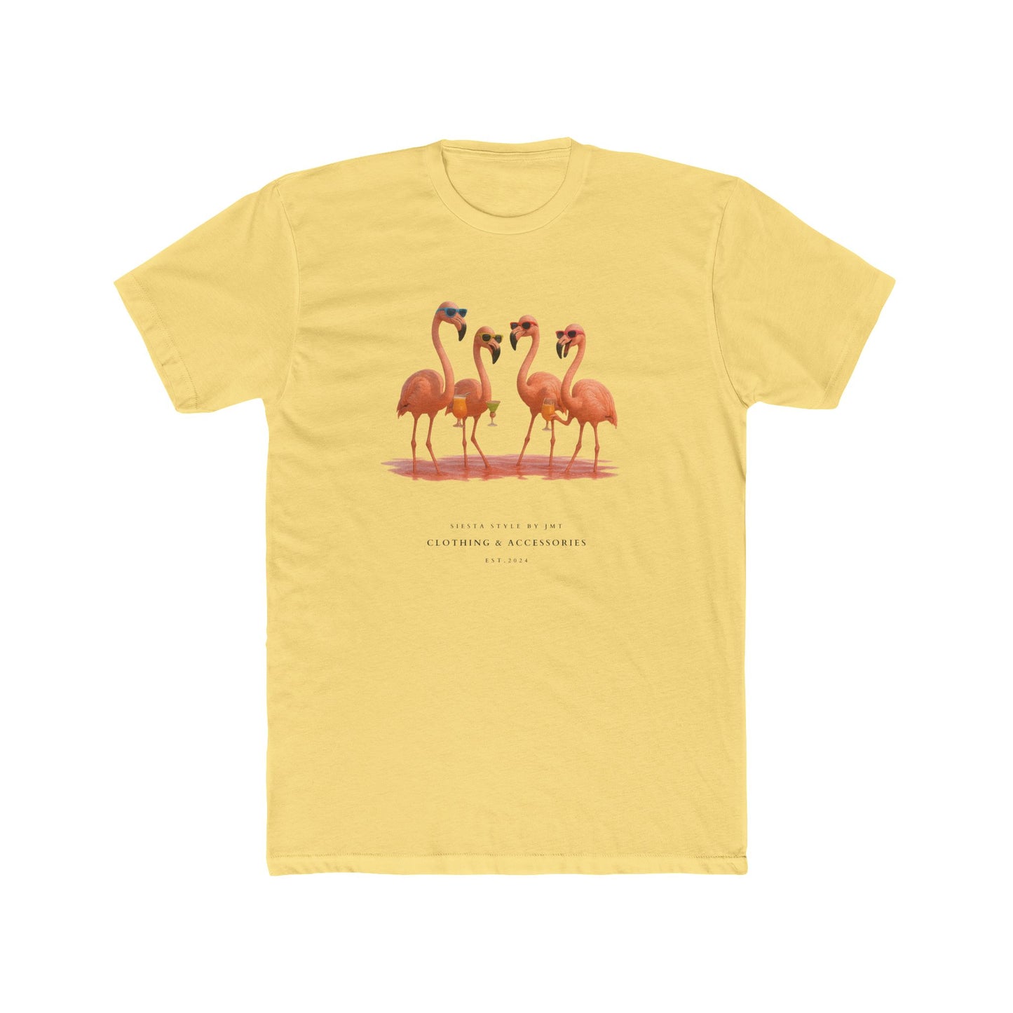 "Flamingo T-Shirt for Women & Men – Fun Summer Unisex Tee | Siesta Style"