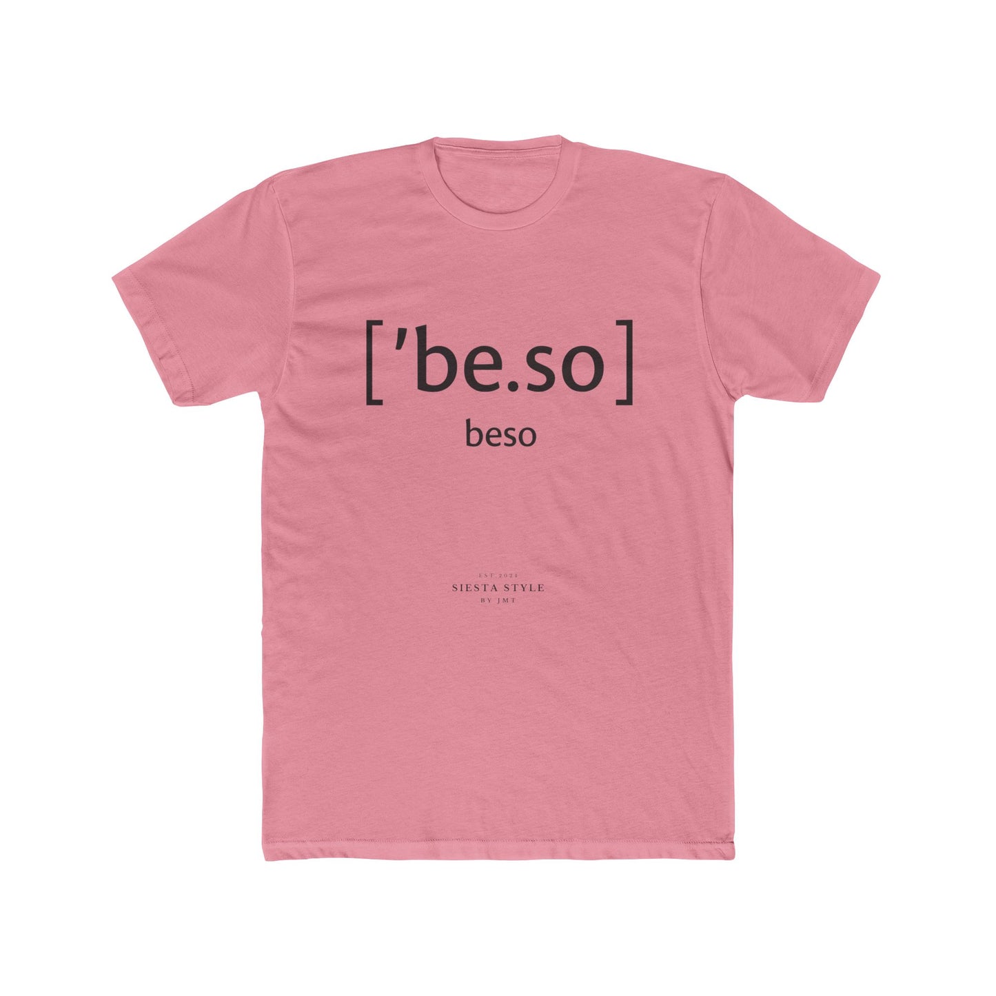 T-Shirt Crew Tee – Kuss_DTG-Druck