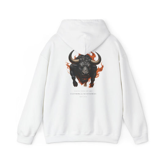 Bad Bull Graphic Unisex Hoodie - Heavy Blend Sweatshirt for Casual Style