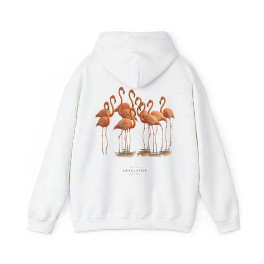 Flamingo Graphic Unisex Hoodie - Heavy Blend Sweatshirt for Casual Style