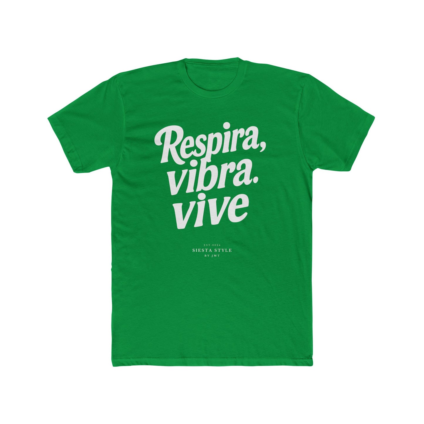 T-Shirt Crew Tee - Respira, vibra. vive