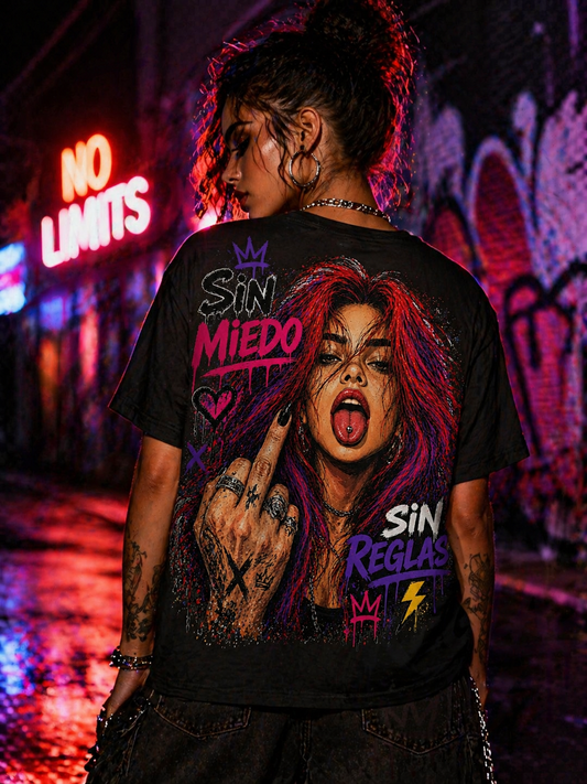 Unisex Ultra Heavy Cotton Box Tee - SIN MIEDO